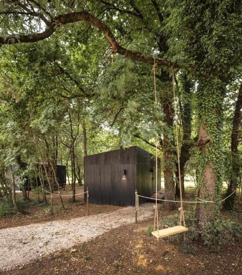 A Leira 116 Cabanas De Diseno Sarria Ngoại thất bức ảnh
